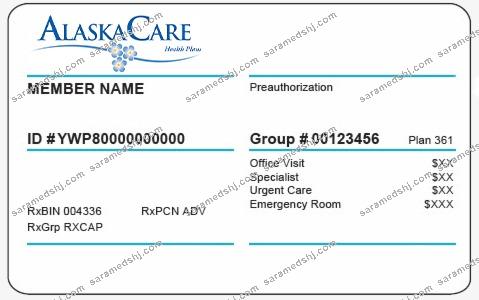 Alaska health insurance card